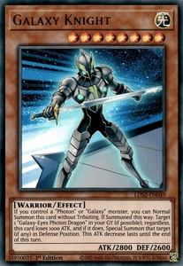 Legendary Duelist, Season 2 - LDS2-EN049 : Galaxy Knight (Gold) (Ultra Rare) (7512205295863)