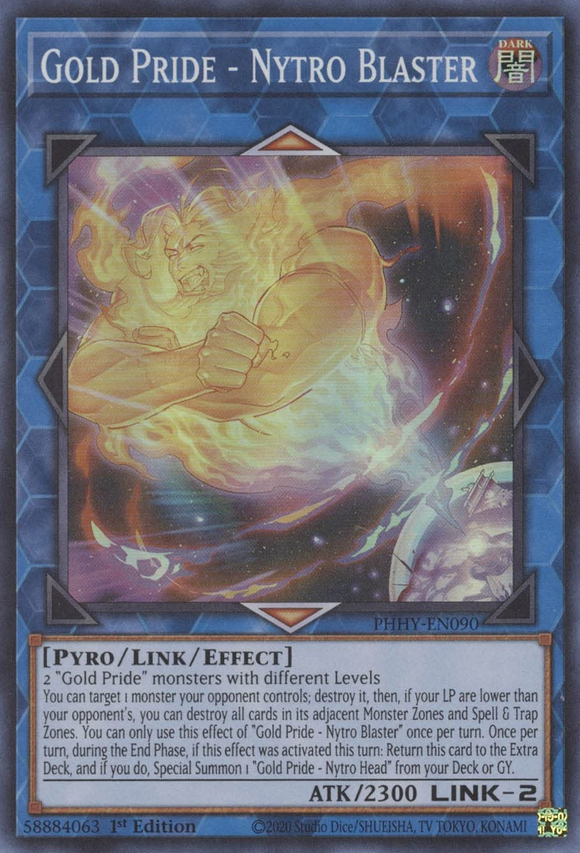 Photon Hypernova - PHHY-EN090 : Gold Pride - Nytro Blaster (Super Rare) - 1st Edition (7890302468343)