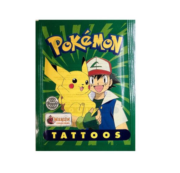 Pokemon - Merlin Topps - 1999 Temporary Tattoo Pack (6121072361638)