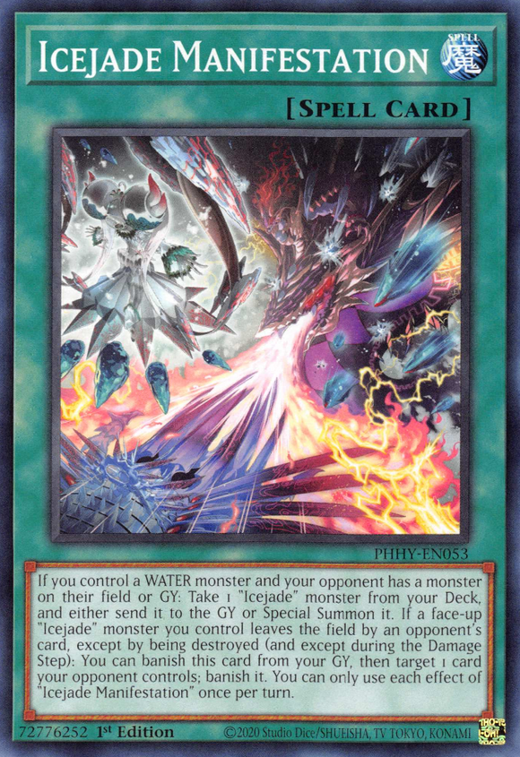 Photon Hypernova - PHHY-EN053 : Icejade Manifestation (Common) - 1st Edition (7890309906679)