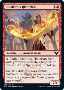 Strixhaven: School Of Mages - 109/275 : Illustrious Historian (Foil) (6847026397350)