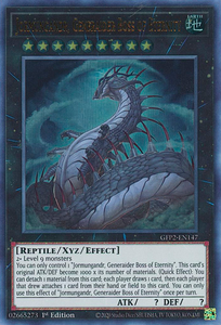 Ghosts From The Past: The Second Haunting - GFP2-EN147 : Jormungandr, Generaider Boss of Eternity (Ultra Rare) - 1st Edition (7611717091575)