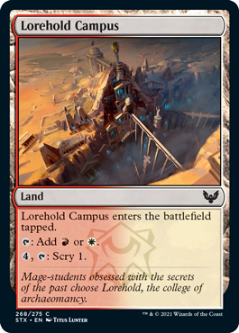 Strixhaven: School Of Mages - 268/275 : Lorehold Campus (Foil) (6847044190374)