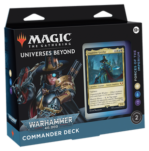Magic The Gathering - Commander Deck - Universes Beyond: Warhammer 40,000 - Forces Of The Imperium (7739378663671)