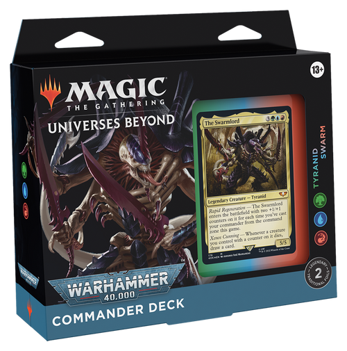 Magic The Gathering - Commander Deck - Universes Beyond: Warhammer 40,000 - Tyranid Swarm (7739378368759)