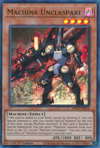 Tin of the Pharaoh's Gods - MP22-EN014 : Machina Unclaspare (Ultra Rare) - 1st Edition (7770761298167)