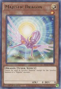 King's Court - KICO-EN032 : Majestic Dragon (Rare) - 1st Edition (7814155501815)