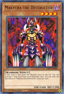 Legendary Duelists: Rage of Ra - LED7-EN008 : Makyura the Destructor (Rare) - UNL Edition (7898367459575)