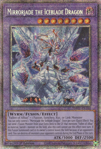 Photon Hypernova - PHHY-EN100 : Mirrorjade the Iceblade Dragon (Starlight Rare) - 1st Edition (7890304565495)