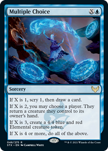 Strixhaven: School Of Mages - 048/275 : Multiple Choice (Foil) (6847005294758)