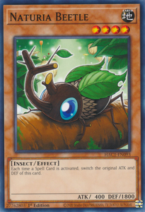 Hidden Arsenal: Chapter 1 - HAC1-EN093 : Naturia Beetle (Duel Terminal Parallel Rare) - 1st Edition (7556676911351)