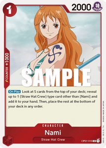 One Piece - Romance Dawn - OP01-016 : Nami (Foil Rare) (7906787721463)