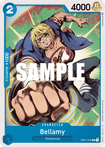 One Piece - Romance Dawn - OP01-076 : Bellamy (Non Foil) (7906779660535)