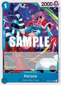 One Piece - Romance Dawn - OP01-077 : Perona (Non Foil) (7906784379127)