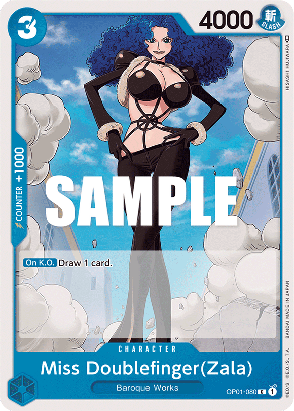 One Piece - Romance Dawn - OP01-080 : Miss Doublefinger (Zala) (Non Foil) (7906780315895)