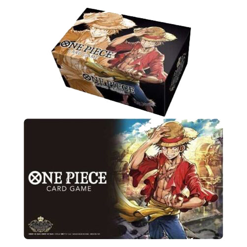 One Piece Card Game - Playmat & Storage Box - Monkey.D.Luffy (7876451008759)