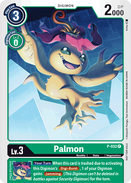 Digimon - Promo - P-032 : Palmon (Foil) (7821984465143)