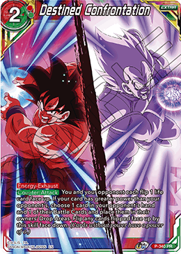 Dragon Ball Super - Promo Card - P-340 PR : Destined Confrontation (Foil) (2x Pack) (7913699311863)