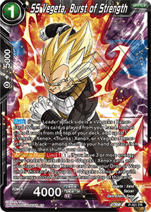 Dragon Ball Super - Promo Card - P-401 PR : SS Vegeta, Burst of Strength (Foil) (2x Pack) (7913699508471)