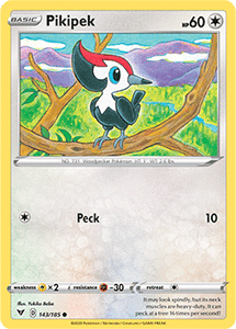 SWORD AND SHIELD, Vivid Voltage - 143/185 : Chatot (Reverse Holo) (5944387207334)