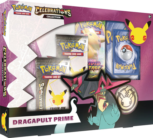 Pokemon - Collection Box - Celebrations - Dragapult Prime (6873054773414)