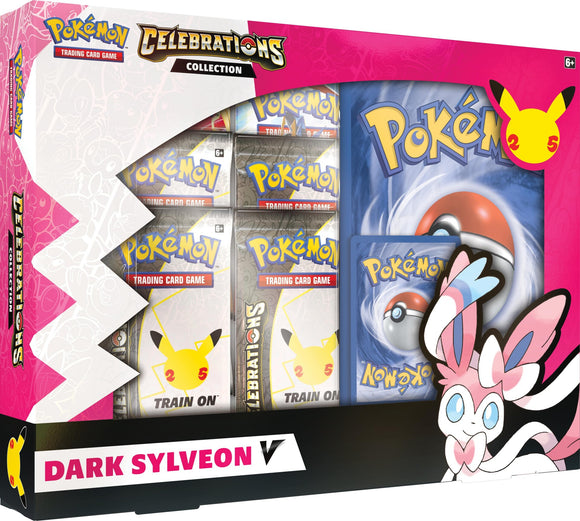 Pokemon - Collection Box - Celebrations - Dark Sylveon V (6873052938406)