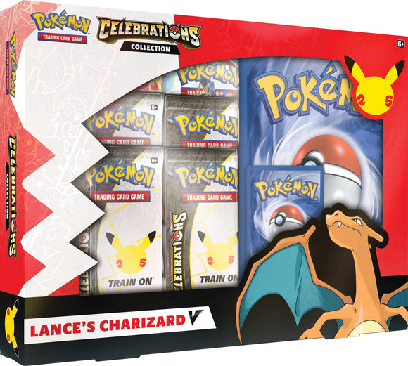 Pokemon - Collection Box - Celebrations - Lance's Charizard V (6873050808486)