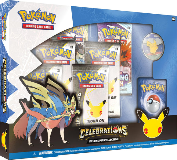 Pokemon - Deluxe Pin Collection Box - Celebrations (6873064177830)