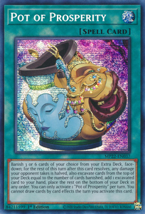 Tin of the Pharaoh's Gods - MP22-EN037 : Pot of Prosperity (Prismatic Secret Rare) - 1st Edition (7770742456567)