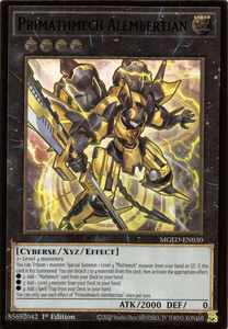 Maximum Gold - MGED-EN029 : Primathmech Alembertian (Premium Gold Rare) - 1st Edition (7810773025015)