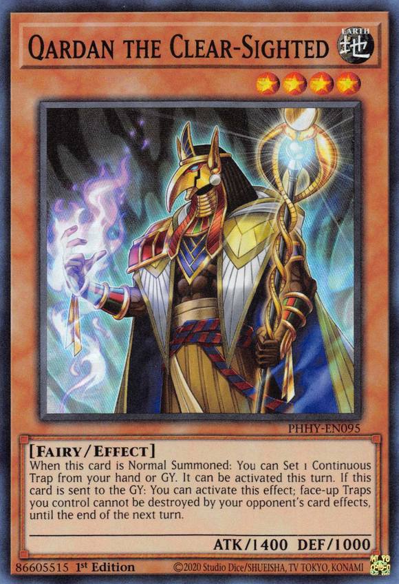 Photon Hypernova - PHHY-EN095 : Qardan the Clear-Sighted (Super Rare) - 1st Edition (7890302927095)