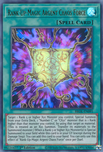 Brothers of Legend - BROL-EN091 : Rank-Up-Magic Argent Chaos Force (Ultra Rare) - 1st Edition (7814207308023)