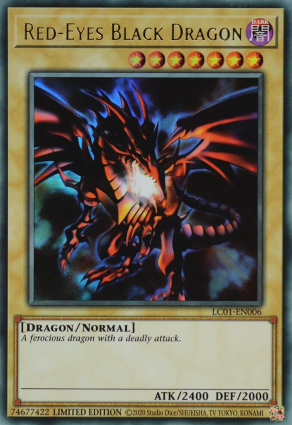 Yu-Gi-Oh! - Legendary Collection: 25th Anniversary Edition - LC01-EN006 : Red-Eyes Black Dragon (Ultra Rare) (7917754941687)