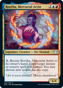 Strixhaven: School Of Mages - 227/275 : Rootha, Mercurial Artist (Foil) (6847039340710)