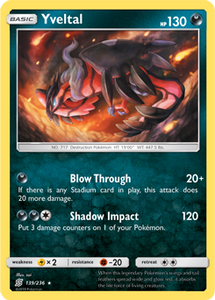 SUN AND MOON, Unified Minds - 139/236 : Yveltal (Holo) (7495063929079)