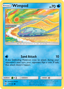 SUN AND MOON, Unified Minds - 050/236 : Wimpod (Reverse Holo) (5467751055526)