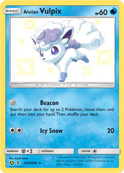 SUN AND MOON, Hidden Fates - SV08/SV94 : Alolan Vulpix (Shiny Vault) (7864841699575)