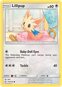 SUN AND MOON, Cosmic Eclipse -174/236 : Lillipup (Reverse Holo) (7744041517303)