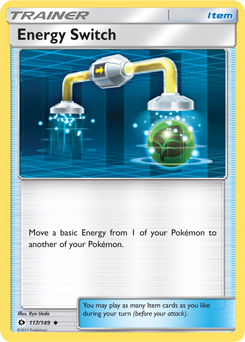 SUN AND MOON, Base - 117/149 : Energy Switch (Reverse Holo) (6593511555238)