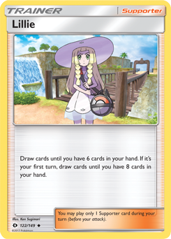 SUN AND MOON, Base - 122/149 : Lillie (Reverse Holo) (6593514471590)