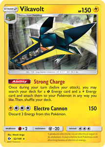 SUN AND MOON, Base - 052/149 : Vikavolt (Reverse Holo) (6593487143078)