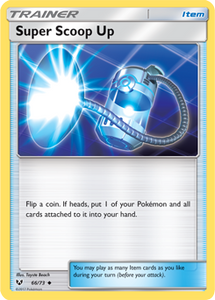 SUN AND MOON, Shining Legends - 66/73 : Super Scoop Up (Reverse Holo) (6658056945830)