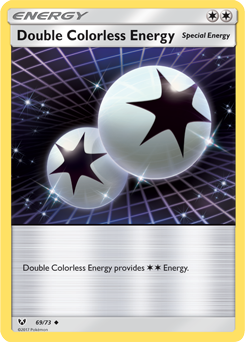 SUN AND MOON, Shining Legends - 69/73 : Double Colourless Energy (Reverse Holo) (7741836886263)