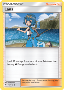 SUN AND MOON, Burning Shadows - 117/147 : Lana (Reverse Holo) (6658202370214)