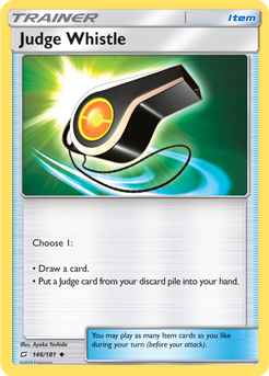 SUN AND MOON, Team Up - 146/181 : Judge Whistle (Reverse Holo) (5470964678822)