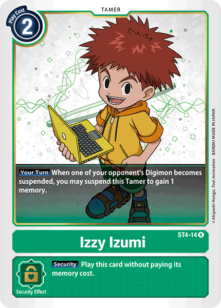 Starter Deck Giga Green - ST4-014 : Izzy Izumi (Tamer Rare) (6912433193126)