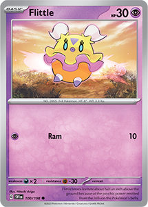 SCARLET AND VIOLET, Base Set - 100/198 : Flittle (Non Holo) (7911129743607)