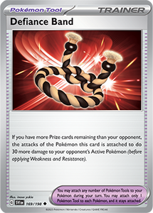 SCARLET AND VIOLET, Base Set - 169/198 : Defiance Band (Non Holo) (7911318388983)