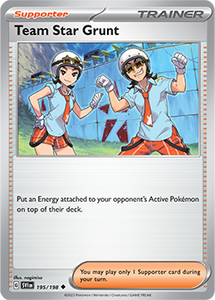 SCARLET AND VIOLET, Base Set - 195/198 : Team Star Grunt (Non Holo) (7911319470327)