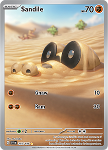 SCARLET AND VIOLET, Base Set - 216/198 : Sandile (Full Art) (7911320191223)